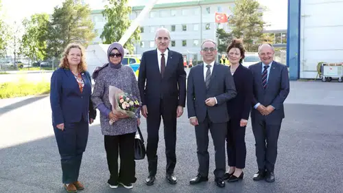 TBMM Başkanı Kurtulmuş, İsveç’te