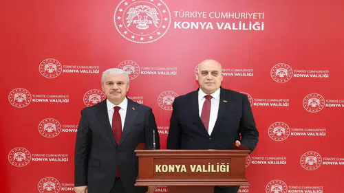 Filistin Türkiye Büyükelçisi Ebu Ceyş’ten Vali Akın’a ziyaret
