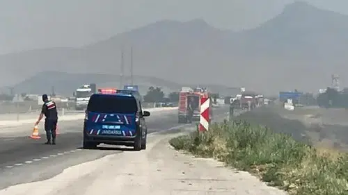 Ereğli Organize Sanayi Bölgesi'nde yangın