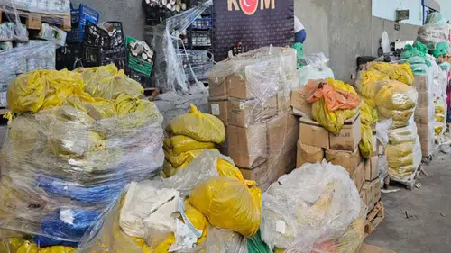 30 ton bozulmuş ürün imha edildi