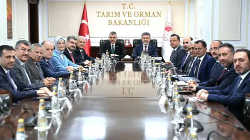 Konya’nın tarım geleceği Bakanlıkta masada: Ak Parti Konya tam kadro katıldı!