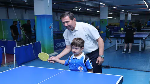 Başkan Kılca, Karatay Yaz Spor Okulları'nda öğrencilerle buluştu
