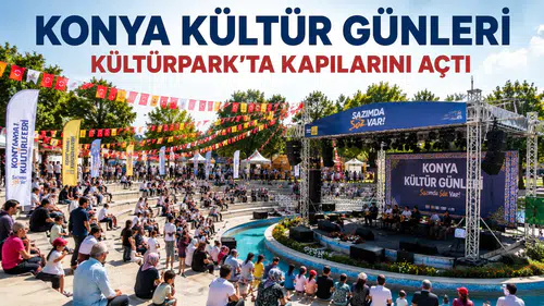 Konya Kültür Günleri Kültürpark’ta kapılarını açtı
