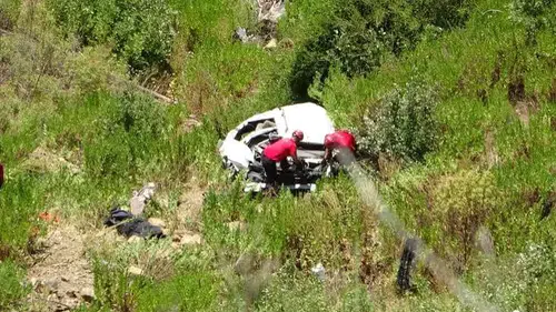 Antalya'daki kazada hayatını kaybeden 5 kişinin cenazeleri Konya'da defnedildi