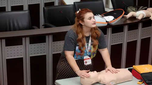 Karatay Belediyesi personeline ilk yardım eğitimi