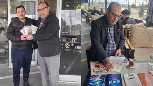 Başöğretmen Yazar Lütfi Şahin Cihanbeyli'de okurlarıyla buluşuyor
