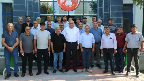 Seydişehirli muhtarlar Konya Şeker tesislerinde: Bölgenin tarım geleceği gündemde!