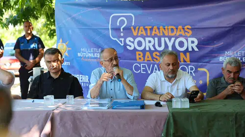 Başkan Bayındır vatandaşla buluştu: Her soruya net şekilde cevap verdi!