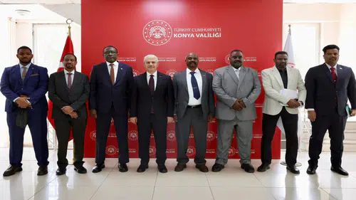 Sudan heyetinden Vali Akın'a ziyaret