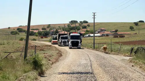 Konya'nın o ilçesinde asfalt mesaisi başladı!