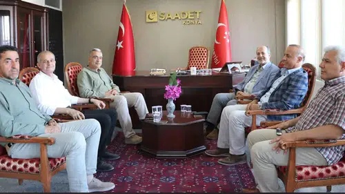 Konya siyasetinde dikkat çeken buluşma