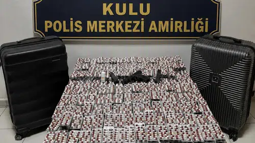 Konya'da zehir tacirlerine dev darbe