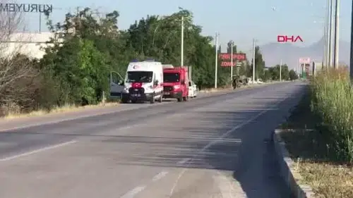 Konya - Otomobil takla attı: 1'i bebek 3 yaralı