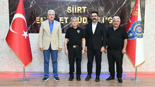 Konyalı Emniyet Müdürüne anlamlı ziyaret