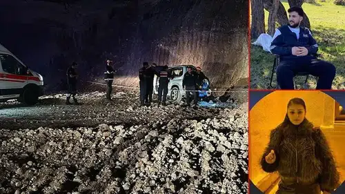 Cip şarampole yuvarlandı: 2 ölü, 1 yaralı