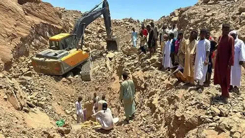 Sudan'da altın madeninde göçük: 15 ölü