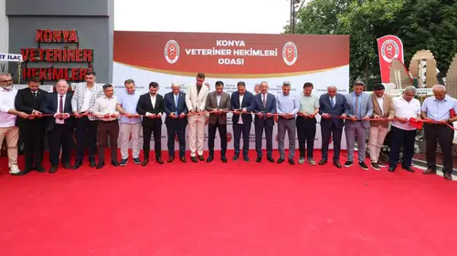 Konya Veteriner Hekimler Odası sosyal tesisi açıldı