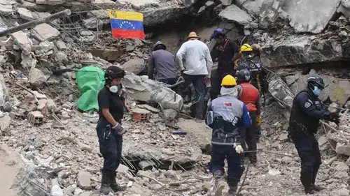 Venezuela'daki depremlerde hayatını kaybedenlerin sayısı 6 bin 438'e yükseldi