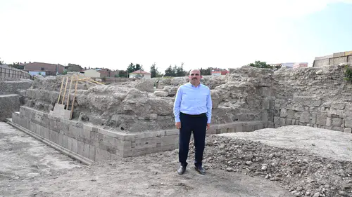 Başkan Altay: “Larende kazısı Konya tarihine etki edecek bir keşif oldu”
