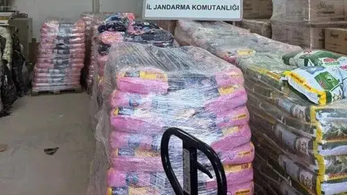 37 ton sahte deterjan ve kozmetik ürünü ele geçirildi