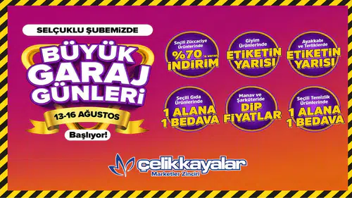 Büyük Garaj Kampanyası Selçuklu’da Başlıyor