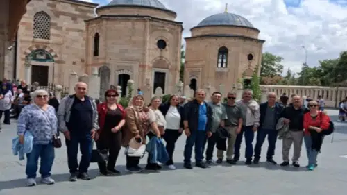 42 yıl sonra Konya’da buluştular
