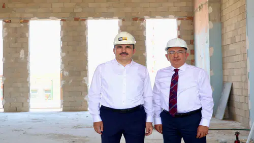 Başkanlar Gödene’de Gençlik Kampüsü çalışmalarını yerinde inceledi
