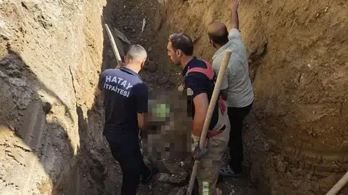 Altyapı çalışmasında göçük altında kalan işçi öldü