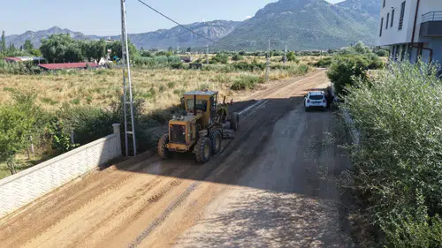 Seydişehir’de Ulukapı Mahallesi’ne 20 bin metrekare soğuk asfalt çalışması