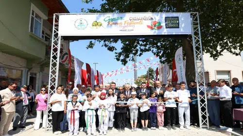 Vali Akın, Çumra Çatalhöyük Kavun Festivali’ne katıldı