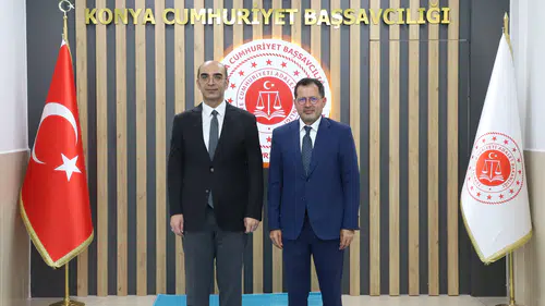 Konya'nın yeni Başsavcısı göreve başladı!