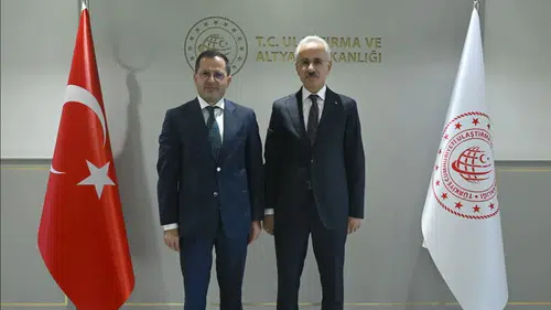 Konya'nın ulaşım gündemi masada: Bakan Uraloğlu Altunyaldız ile görüştü