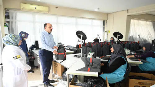 Başkan Altay'dan KOMEK Kadın Kooperatifi’ne ziyaret