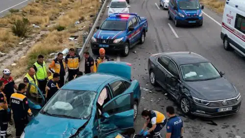 Aksaray-Konya yolunda yürek yakan kaza: 1 ölü, 2 yaralı