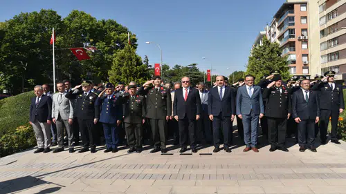 Murat Yiğit, Atatürk’ün Konya’ya gelişinin 106. Yıl dönümü anma programına katıldı