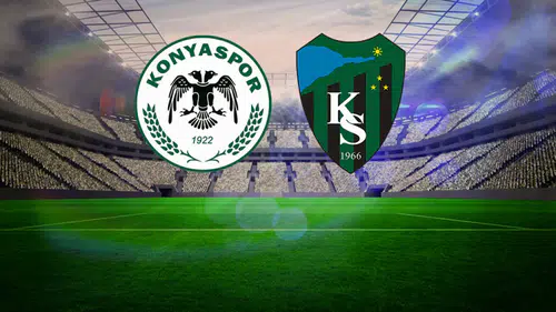 Konyaspor- Kocaelispor mücadelesinde 11'ler belli oldu