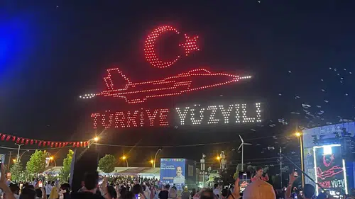 Konya Bilim Festivali’ne 3. gün damgası: Gökyüzünde görsel şölen