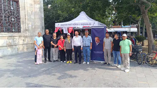 Anahtar Parti Konya İl Teşkilatı’ndan yoğun üye kayıt mesaisi