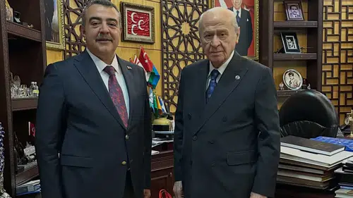MHP’de dikkat çeken buluşma: Konyalı siyasetçi, Bahçeli’yi ziyaret etti