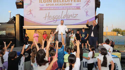 Konya'nın o bölgesinde festival coşkusu: Çocukların yüzü güldü