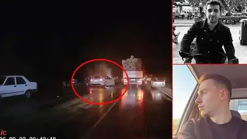 Otomobiller çarpıştı: 1 ölü, 1 ağır yaralı