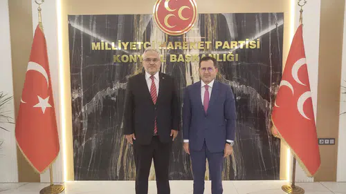 Konya Milletvekili Altunyaldız’dan MHP Konya’ya ziyaret: Göncü ve yönetimiyle buluştu