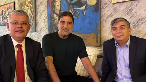 Başkan Atiker ameliyat sonrası Ünal Karaman'ı ziyaret etti!