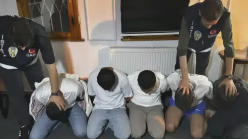 Servis araçlarını ateşe veren 9 şüpheli tutuklandı