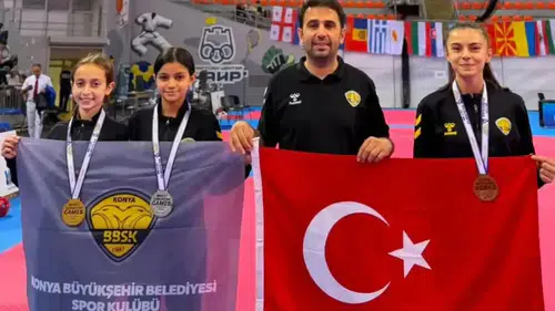 Konya’dan Avrupa damgası: 3 sporcu Avrupa Şampiyonası’na vize aldı
