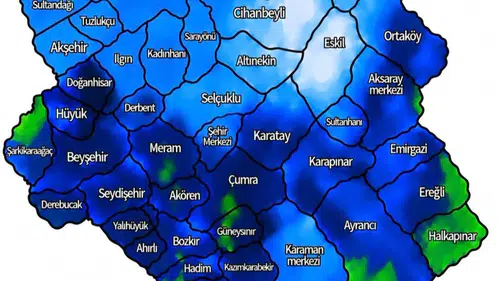 Konya’ya yağış geliyor: Hava tahmincisi tarih vererek duyurdu!