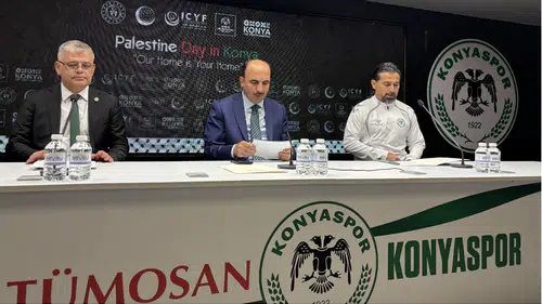 Konya’da Filistin zirvesi! Maçtan önce önemli açıklamalar
