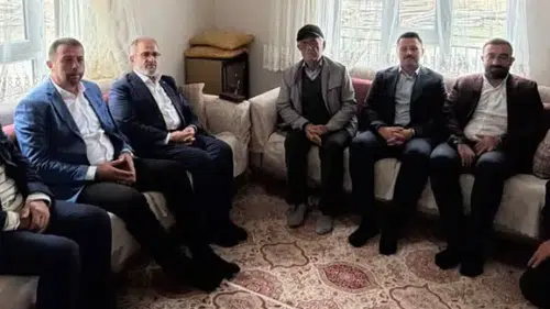 Doğanhisar’da anlamlı buluşma: Şehit ailesi ve gazi ziyaret edildi