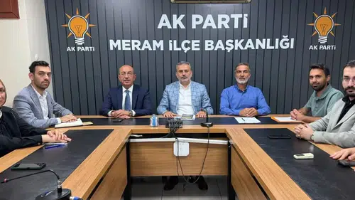 AK Parti Meram'da yönetim toplandı: Gündemde Meram var!