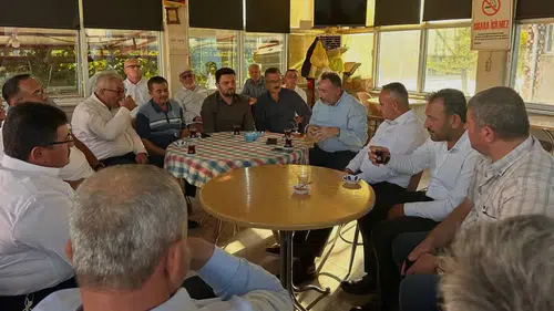 Konya milletvekili Özer üreticilerle buluştu: Talepler masada!